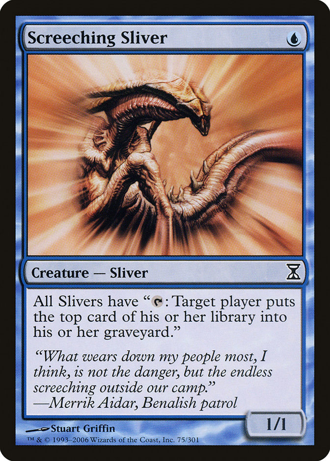 Screeching Sliver - Foil